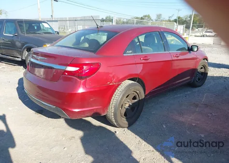 2011 Chrysler 200 Touring из США, поврежденный, VIN 1C3BC1FG9BN504602